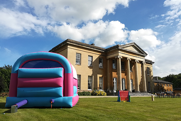 Leigh Court corporate events venue Bristol North Somerset Bouncy Castle team building
